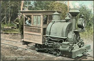 Engine, One Mile Railway, Huntsville, Ontario