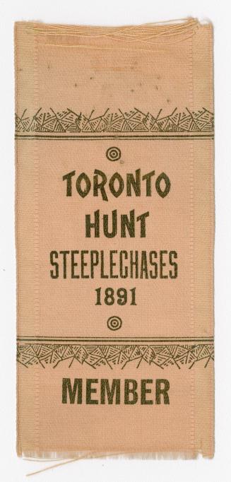 Toronto Hunt Steeplechases 1891