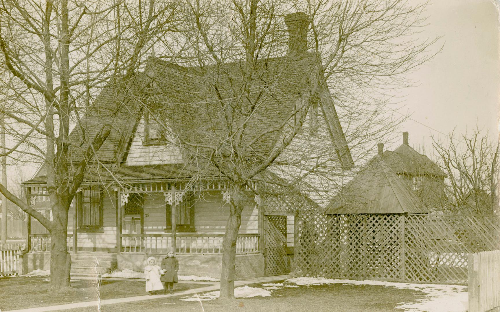 William Henry Gates house, Wayland Avenue, east side, south of Swanwick Avenue, Toronto, Ontario.