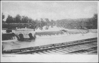 Dam, River Speed, Preston, Ontario