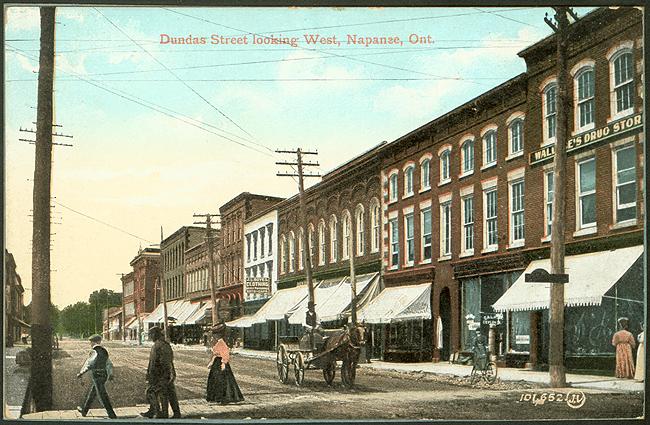 Dundas Street looking West, Napanee, Ontario