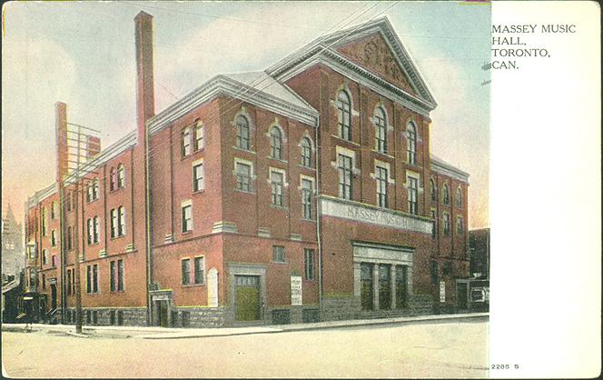 Massey Music Hall, Toronto, Can