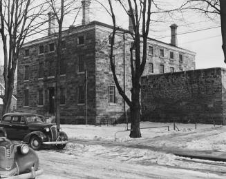 Brampton Jail, circa 1940, now part of the Peel Heritage Complex. Brampton, Ontario