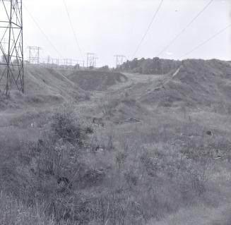 Image shows a number of electric lines.