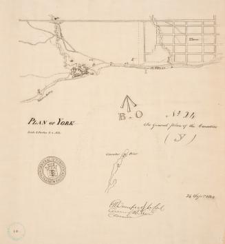 (1823) Plan of York