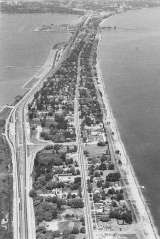 Aerial view of Hamilton's Beach Boulevard