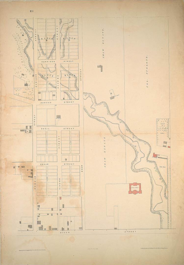 Atlas of the city of Toronto and vicinity.