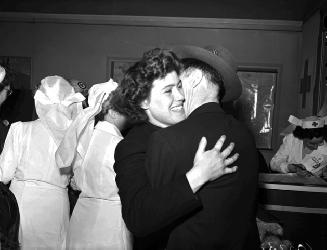 War bride and husband are reunited