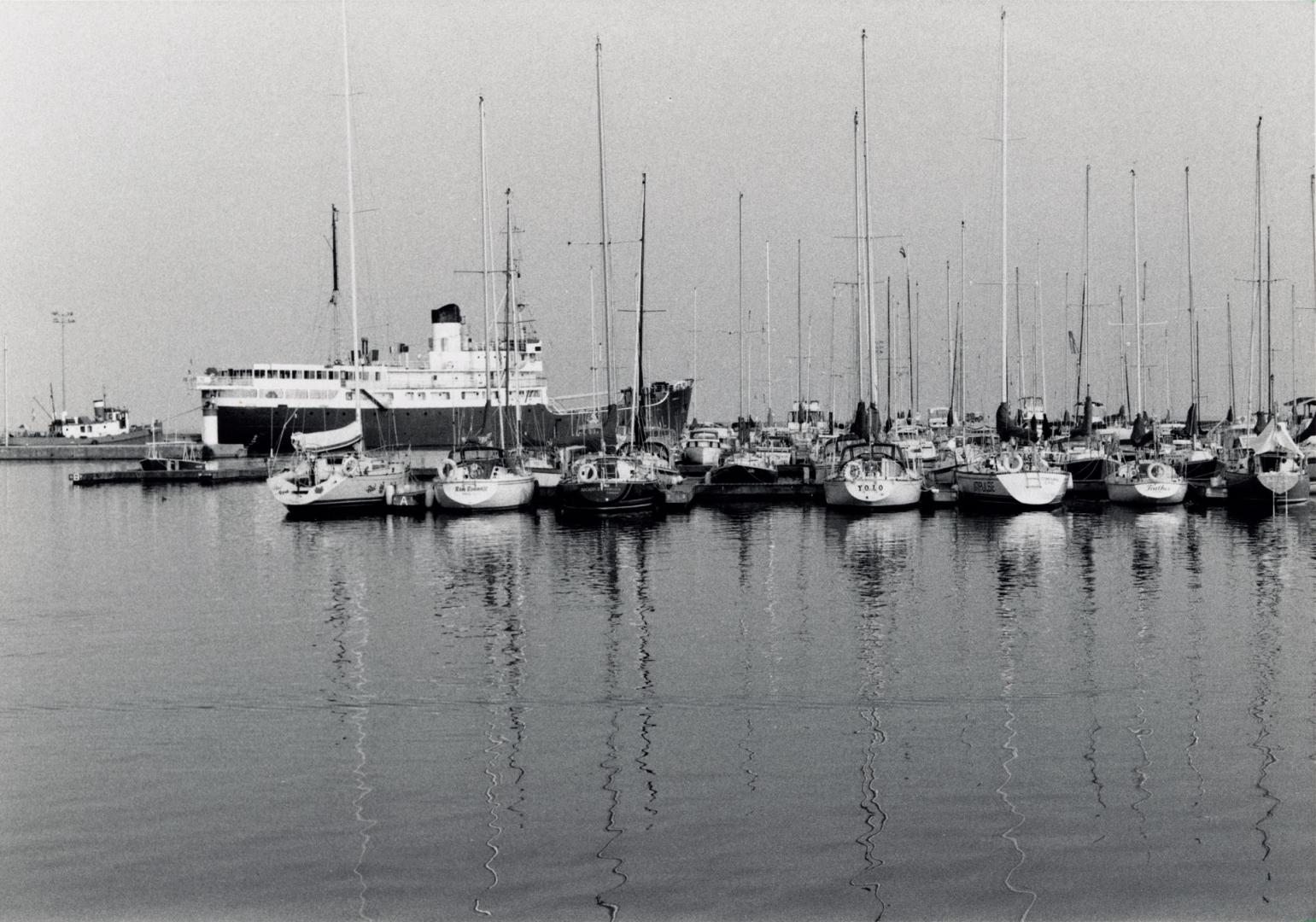 Marina in Cobourg, Ontario
