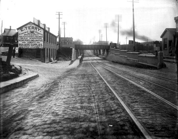 Queen Street West, looking west to Dufferin Street