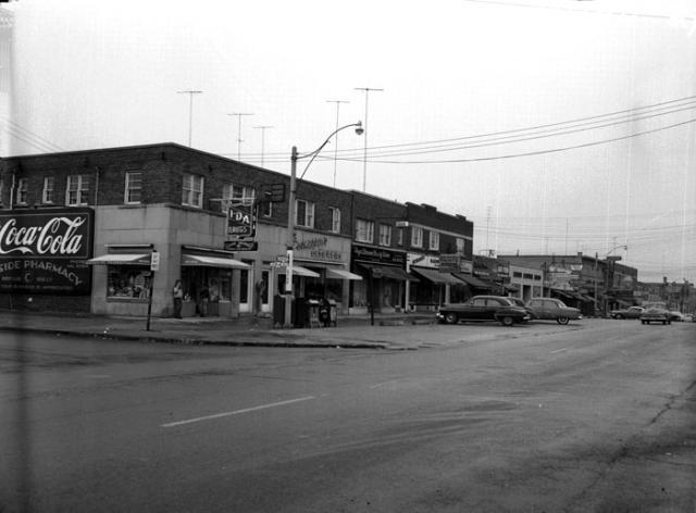 Eglinton Avenue East, between Rumsey Road and Laird Drive