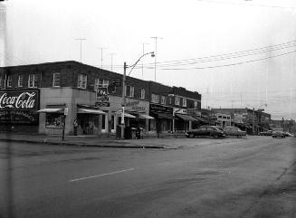 Eglinton Avenue East, between Rumsey Road and Laird Drive