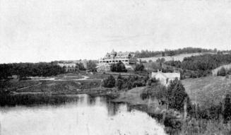 View of the clubhouse, Caledon Mountain Trout Club