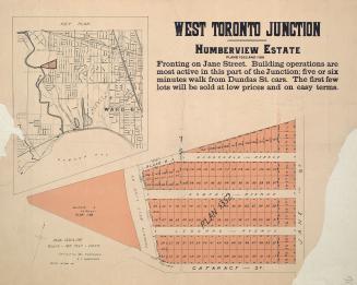West Toronto Junction Humberview Estate plans 1352 and 1188