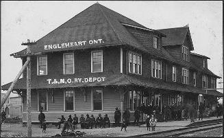 Englehart, Ontario T. & N.O. Ry. Depot