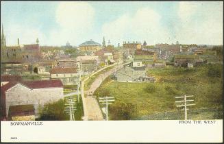 Bowmanville from the west