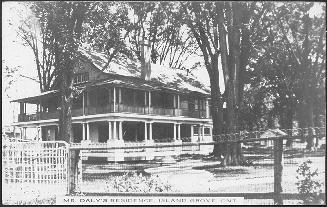 Mr. Daly's Residence, Island Grove, Ontario