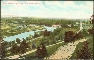 River Thames and Pipe Line Road, London, Ontario