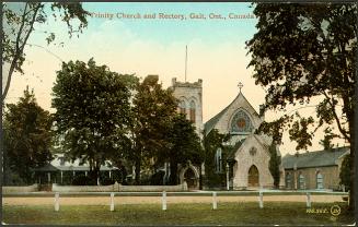 Trinity Church and Rectory, Galt, Ontario, Canada