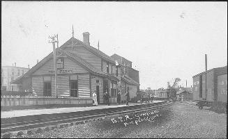 G.T.R. Station, Port Perry, Ontario