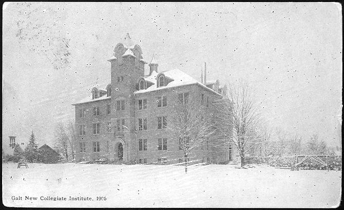 Galt New Collegiate Institute, 1905