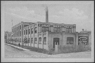 The Great West Felt Co., Elmira, Ontario