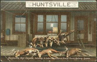 Huntsville, Ontario, Canada, Gateway to Lake of Bays District, Grand Trunk Railway System