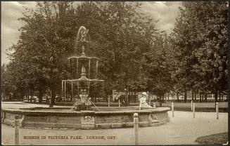 Scenes in Victoria Park, London, Ontario