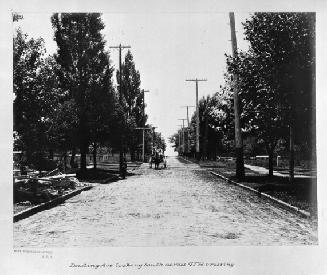 Dowling Avenue looking south across G
