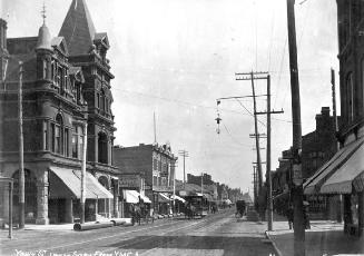 Yonge Street looking south from YMCA