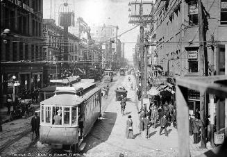 Yonge Street north from King Street