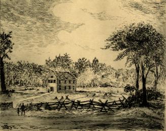 The First St. James' Church (1807-1818), Toronto, in 1816