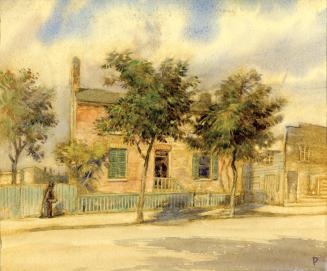 Mackenzie, William Lyon, house, York Street, west side, north of Richmond Street West