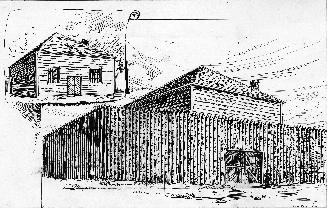 Jail (1799-1827), King Street East, south side, at Leader Lane