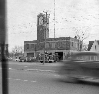 Fire Hall, North York, Yonge Street, east side, north of Princess Avenue