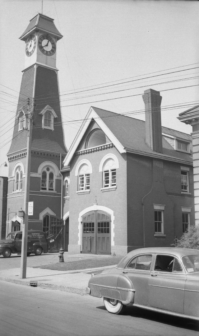 Fire Hall, Toronto, Yorkville Avenue, north side, west of Yonge Street