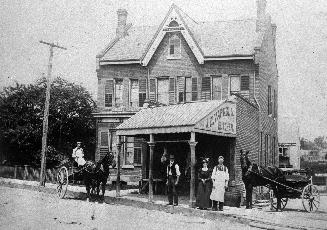 Varnell, J. E., butcher shop, Davenport Road., northwest corner Northview Terrace