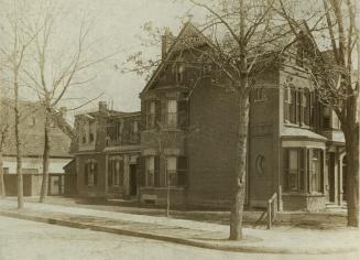 Thomas Shaw Harrison house, Ontario Street, southeast corner of St. James Avenue, Toronto, Ontario.