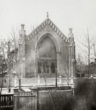 Unitarian Church, Jarvis St., west side, north of Dundas Street East