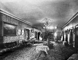 Government House (1868-1912), interior, hall, first floor