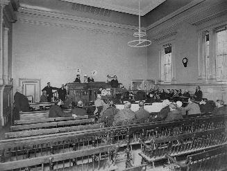 Court House (1853-1900), interior, court room