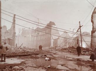 Fire (1904), aftermath of fire, Front Street West, e