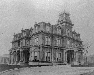 Government House (1868-1912), looking northwest