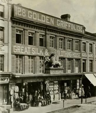 Hughes & Co., 'Golden Griffin', King Street East, north side, west of Market St