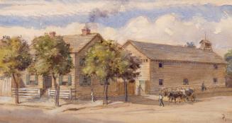 John Doel house, Adelaide Street West, northwest corner Bay St