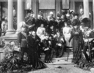George V, visit to Toronto, 1901, at Government House