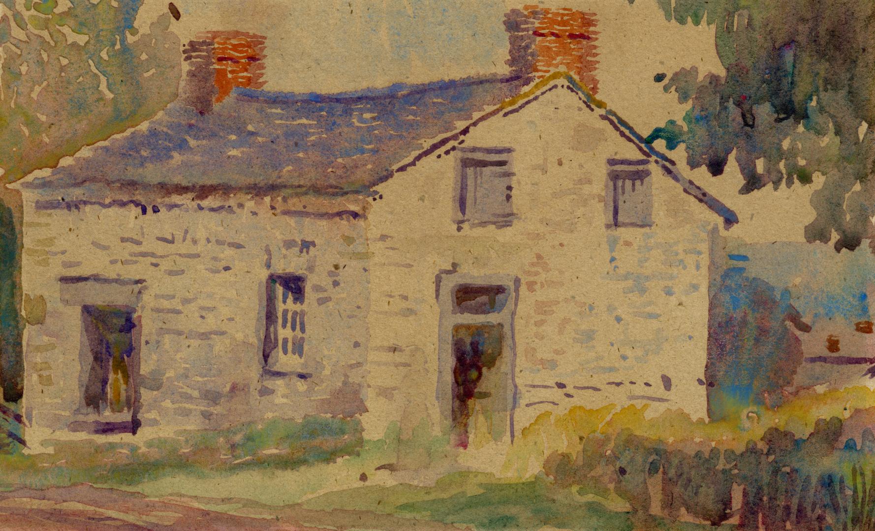 The Stone House at Queenston Where General Brock Died, As It Appeared in 1913 Niagara-on-the-Lake, Ontario)