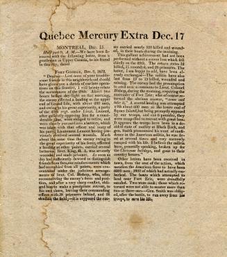 Quebec Mercury Extra Dec. 17