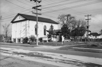 Willowdale Methodist (United) Church (1856-1954), Yonge Street, northeast corner Church Avenue