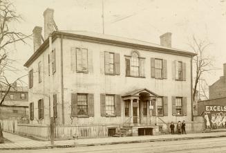 St. George, Laurent Quetton de, house, King Street East, northeast corner Frederick St